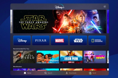 Disney+ app launch