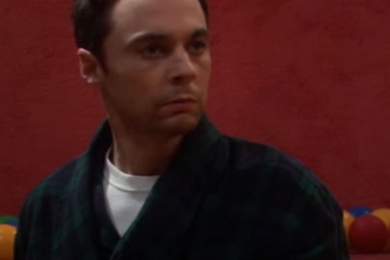 Sheldon in The Big Bang Theory CBS