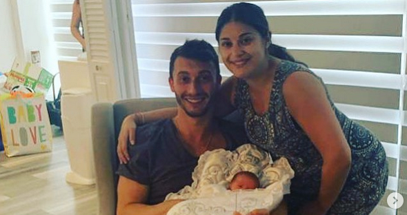 Loren and Alexei Brovarnik welcome baby boy Shai