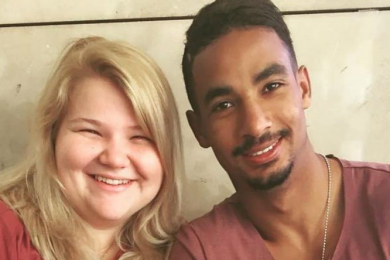 Nicole and Azan from 90 Day Fiance