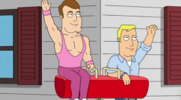 Grey and Terry in American Dad on TBS