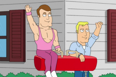 Grey and Terry in American Dad on TBS