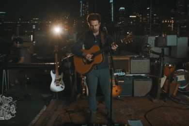 Dawes performs on Jimmy Kimmel Live