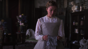 Florence Pugh as Amy March