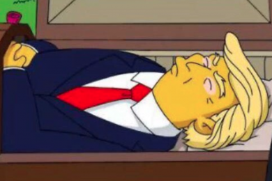 Trump in The Simpsons