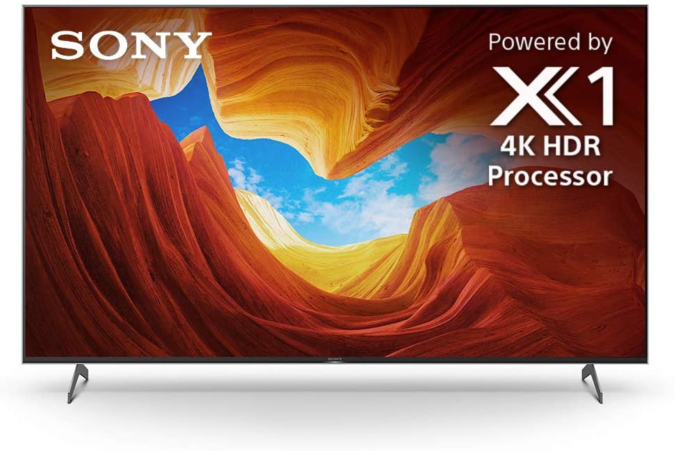 Sony X900H 55 Inch TV 4K Ultra HD Smart LED TV with HDR, Game Mode for Gaming, and Alexa Compatibility - 2020 Model