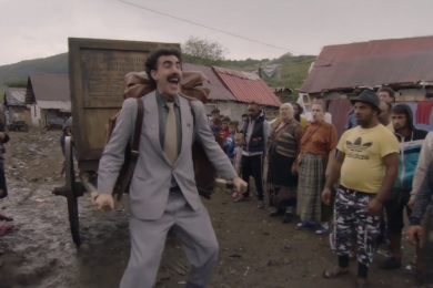 Borat 2 with Sasha Baron Cohen