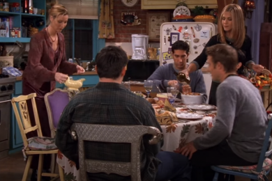 Friends Thanksgiving episodes