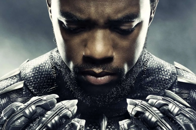 Chadwick Boseman as Black Panther