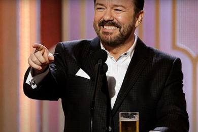 Ricky Gervais speech