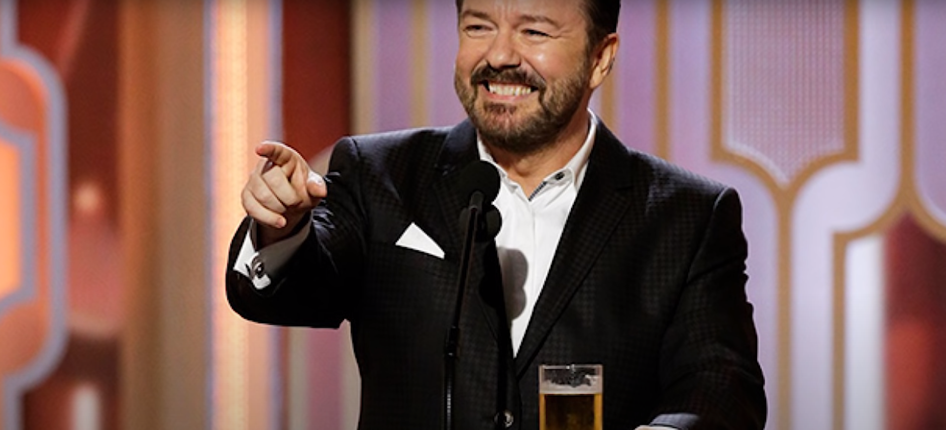 Ricky Gervais speech
