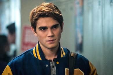 KJ Apa as Archie in Riverdale